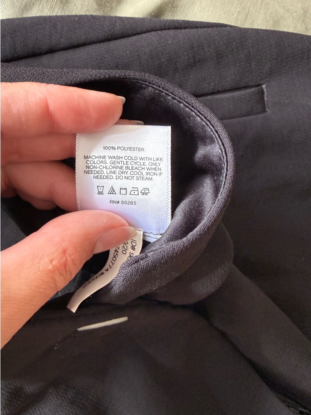 Express Black Women's Tailored Dress Trousers - Picture 4 of 9